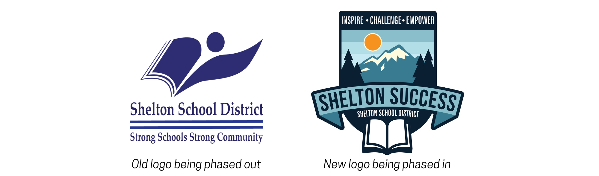 old logo vs. new logo